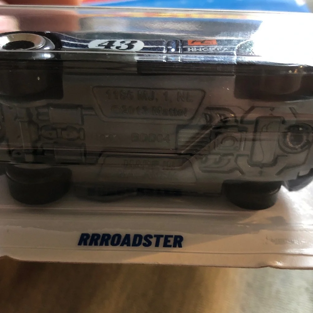 Blue Roadster Toy Car